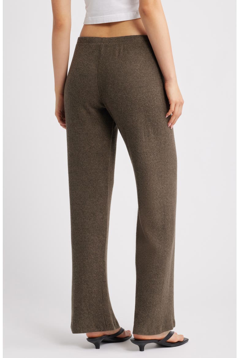 The Teala Low Rise Rib Pants, Alternate, color, OLIVE