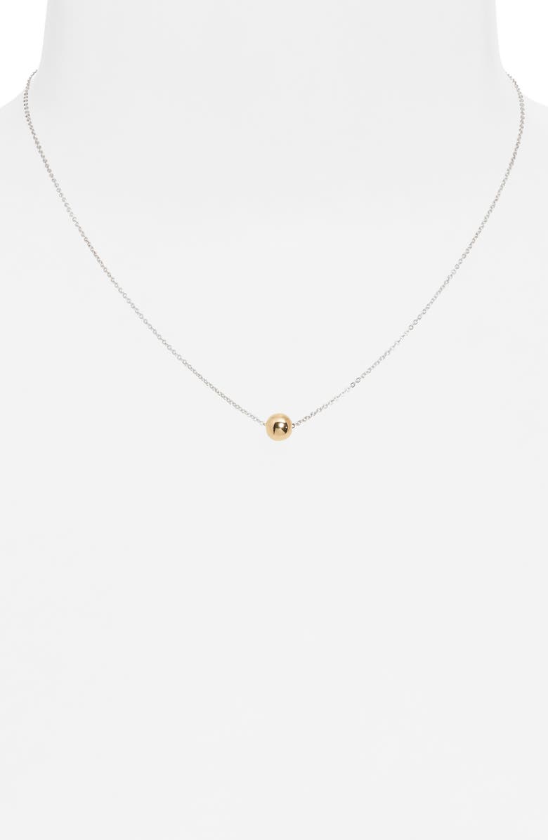 Set & Stones Andie Pendant Necklace, Alternate, color, Silver