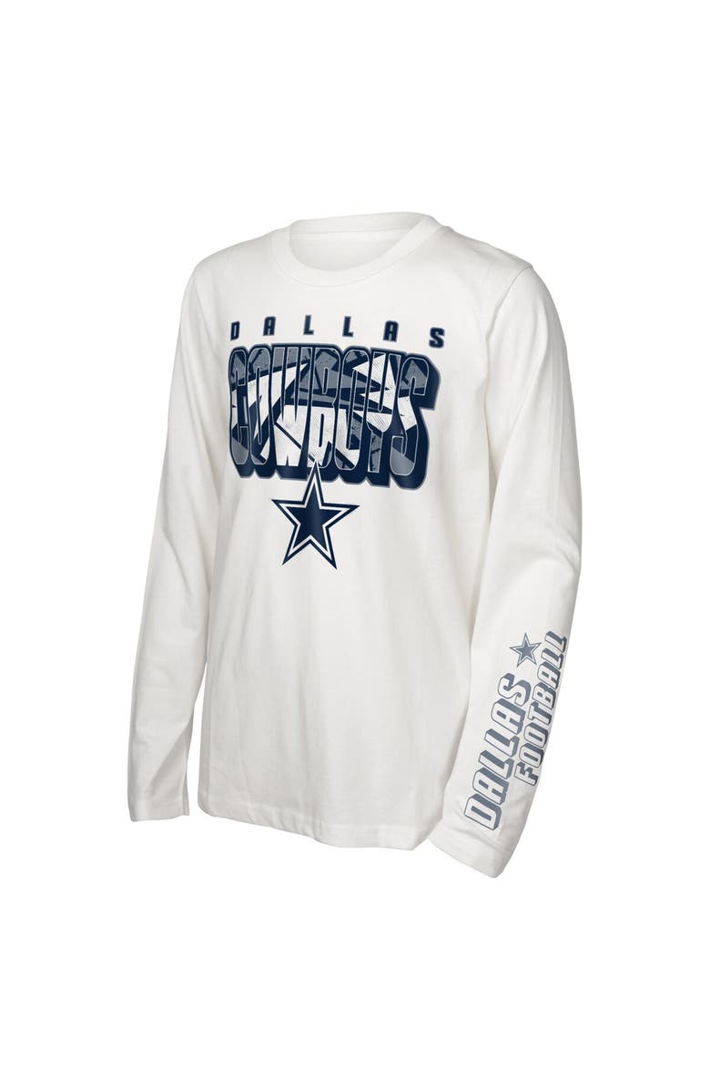Outerstuff Preschool Dallas Cowboys In the Mix T-Shirt Combo Set, Alternate, color, 