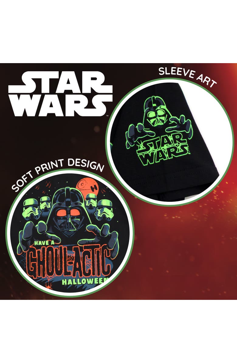 Star Wars Holiday T-Shirt, Alternate, color, Vader Black