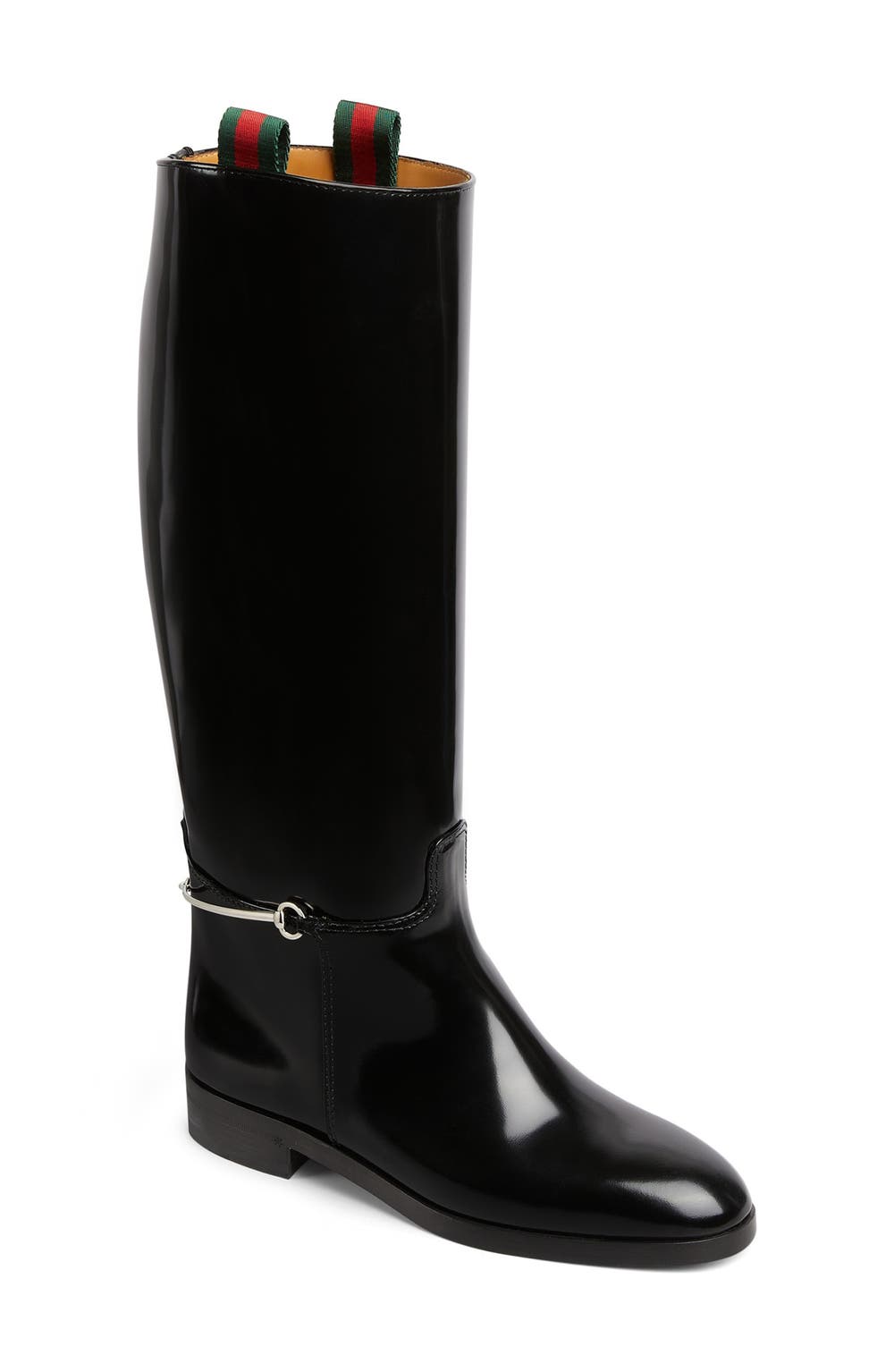 Michelangelo Knee High Boot, color, BLACK