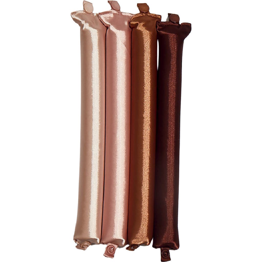 Kitsch 4-piece Satin-wrapped Jumbo Flexi Rods