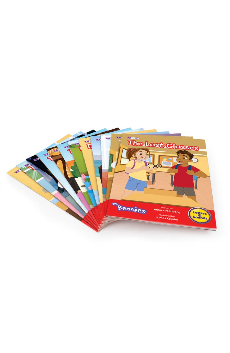 Beanstalk Books The Beanies Hilo Diversity Decodables Phase 6 Set 2 W/ 12 Books, Alternate, color, Multicolored