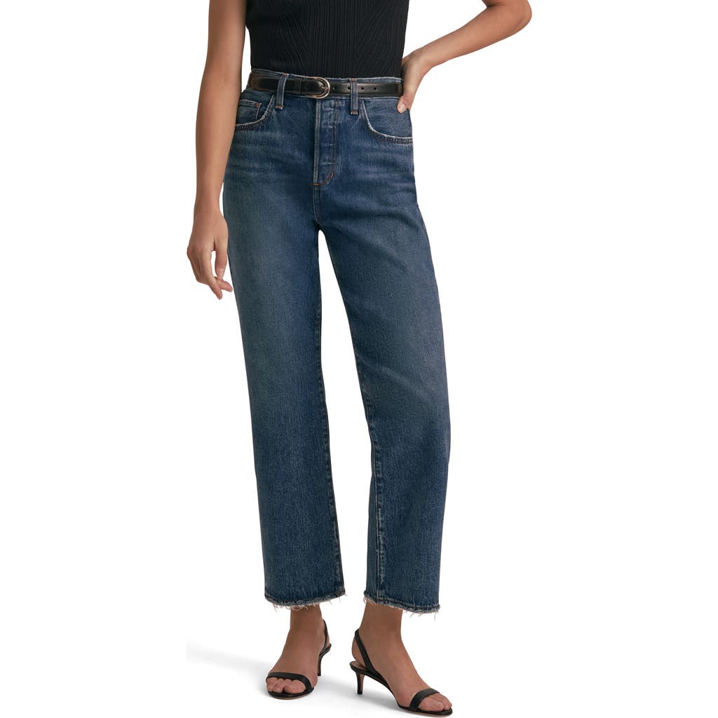 Favorite Daughter The Otto Super High Waist Ankle Boyfriend Jeans