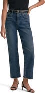 Favorite Daughter The Otto Super High Waist Ankle Boyfriend Jeans
