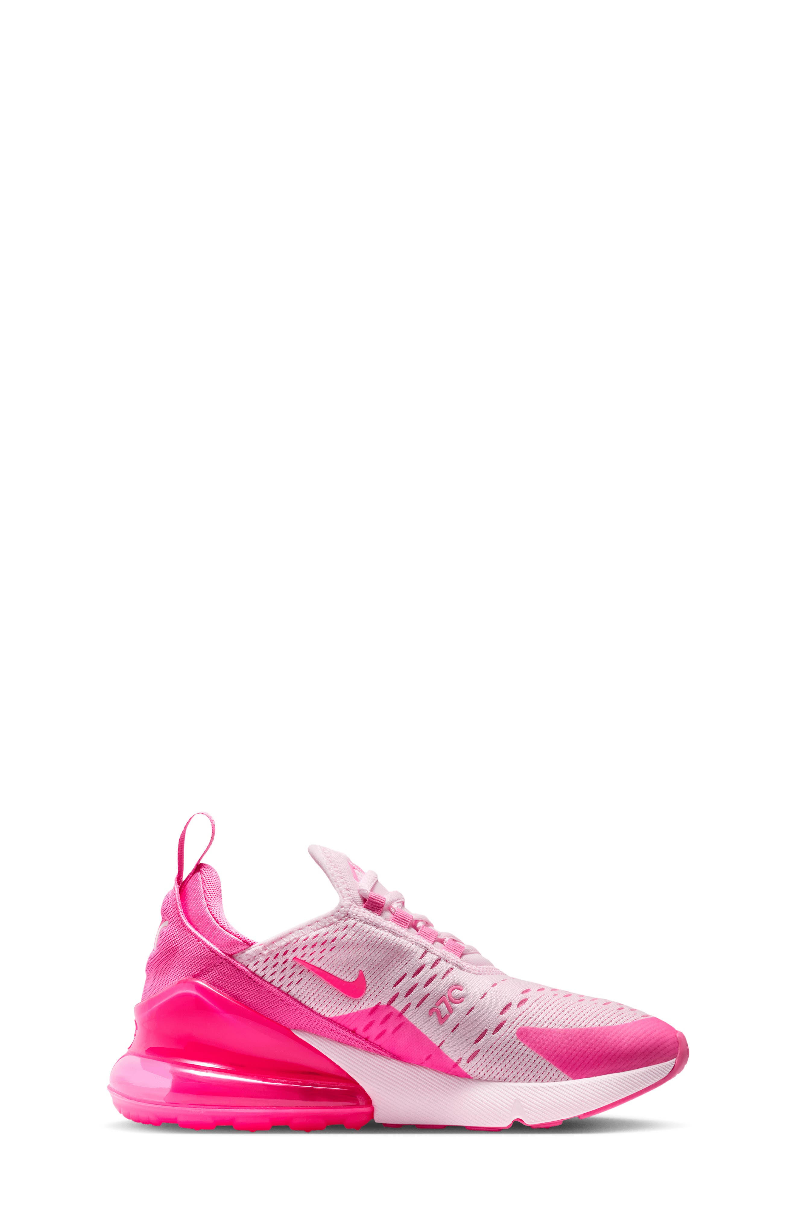 Nike Kids' Air Max 270 Sneaker, Alternate, color, Pink/ Pinksicle/ White/ Pink