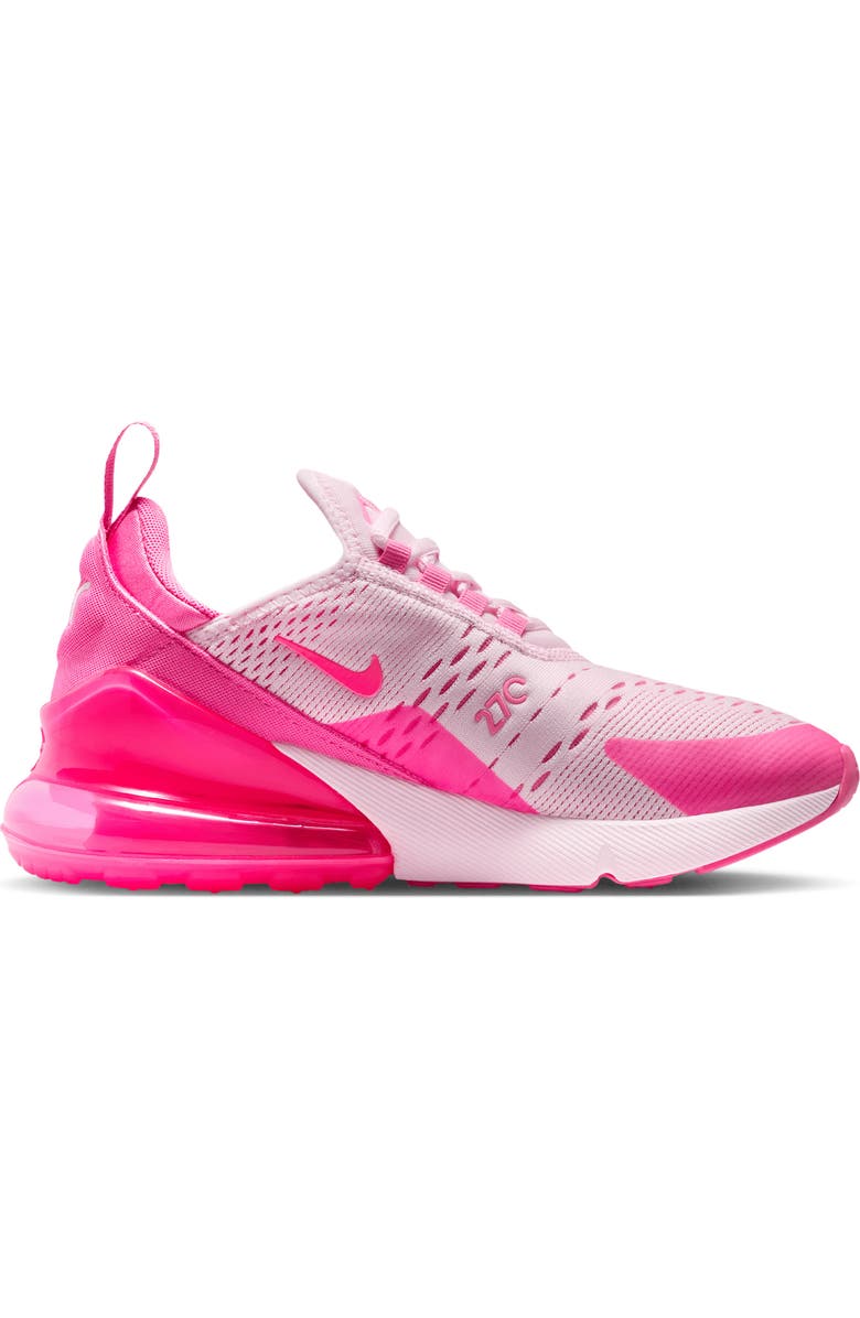 Nike Kids' Air Max 270 Sneaker, Alternate, color, Pink/ Pinksicle/ White/ Pink