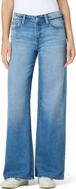 Joe's Low Rise Wide Leg Jeans