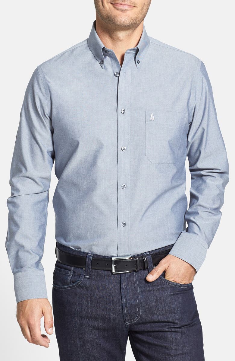 NORDSTROM MEN'S SHOP Smartcare<sup>™</sup> Regular Fit Oxford Sport Shirt, Main, color, 