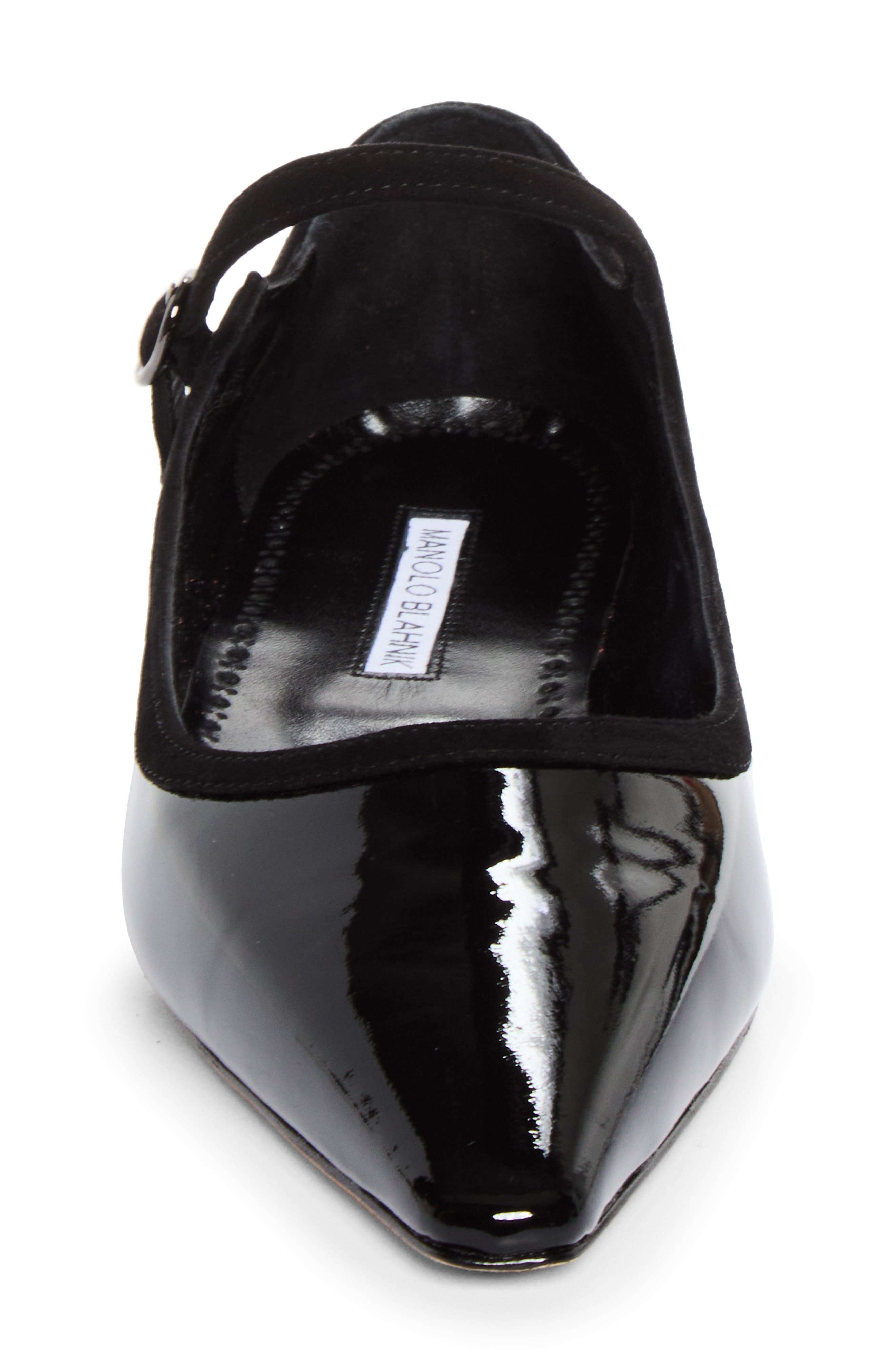 Perdiccamod Mary Jane Leather Pump, Alternate, color, BLACK