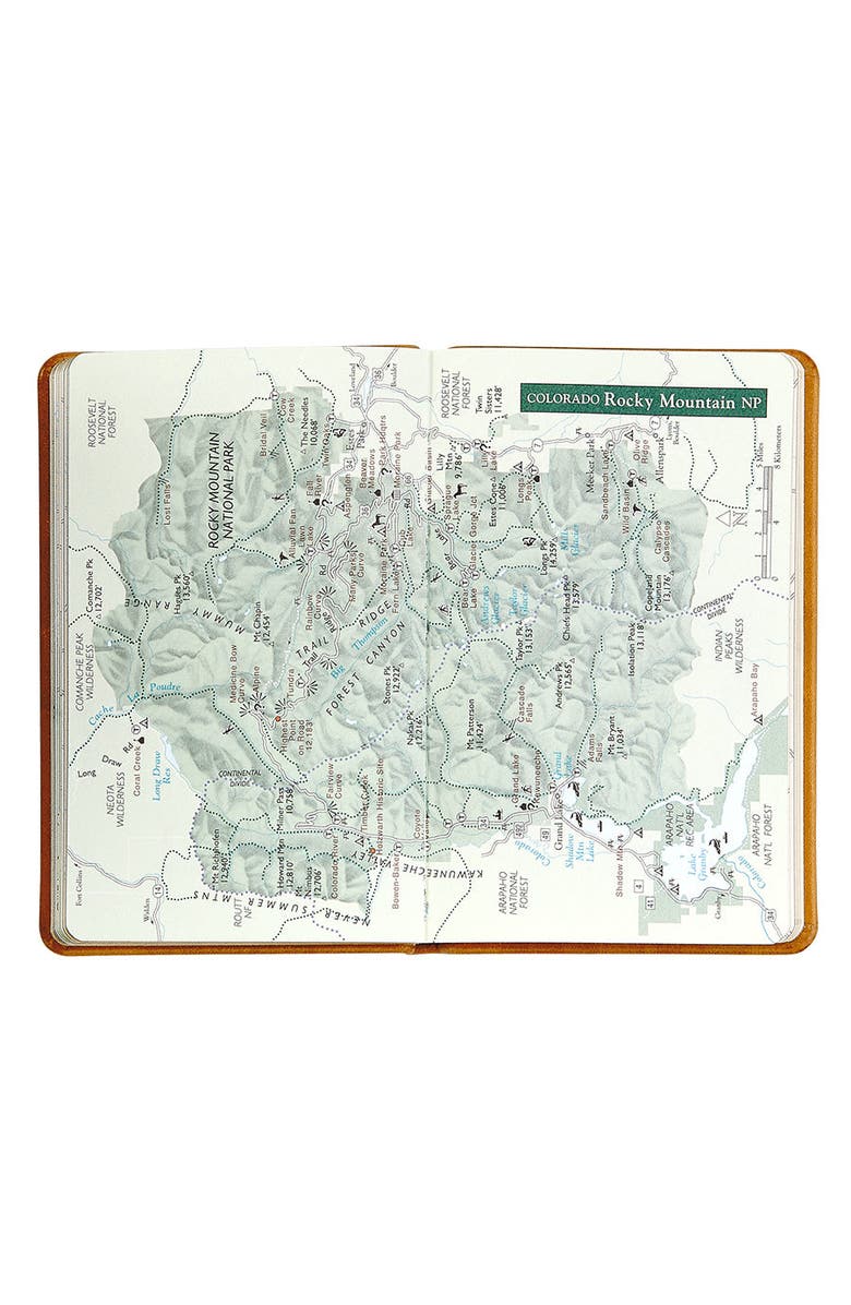 Graphic Image National Parks Journal, Alternate, color, Green