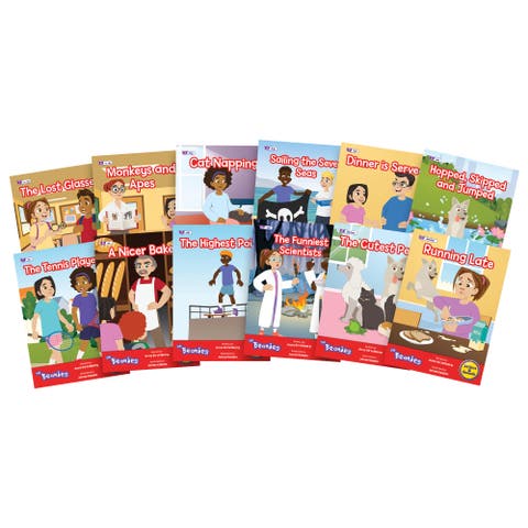 The Beanies Hilo Diversity Decodables Phase 6 Set 2 W/ 12 Books