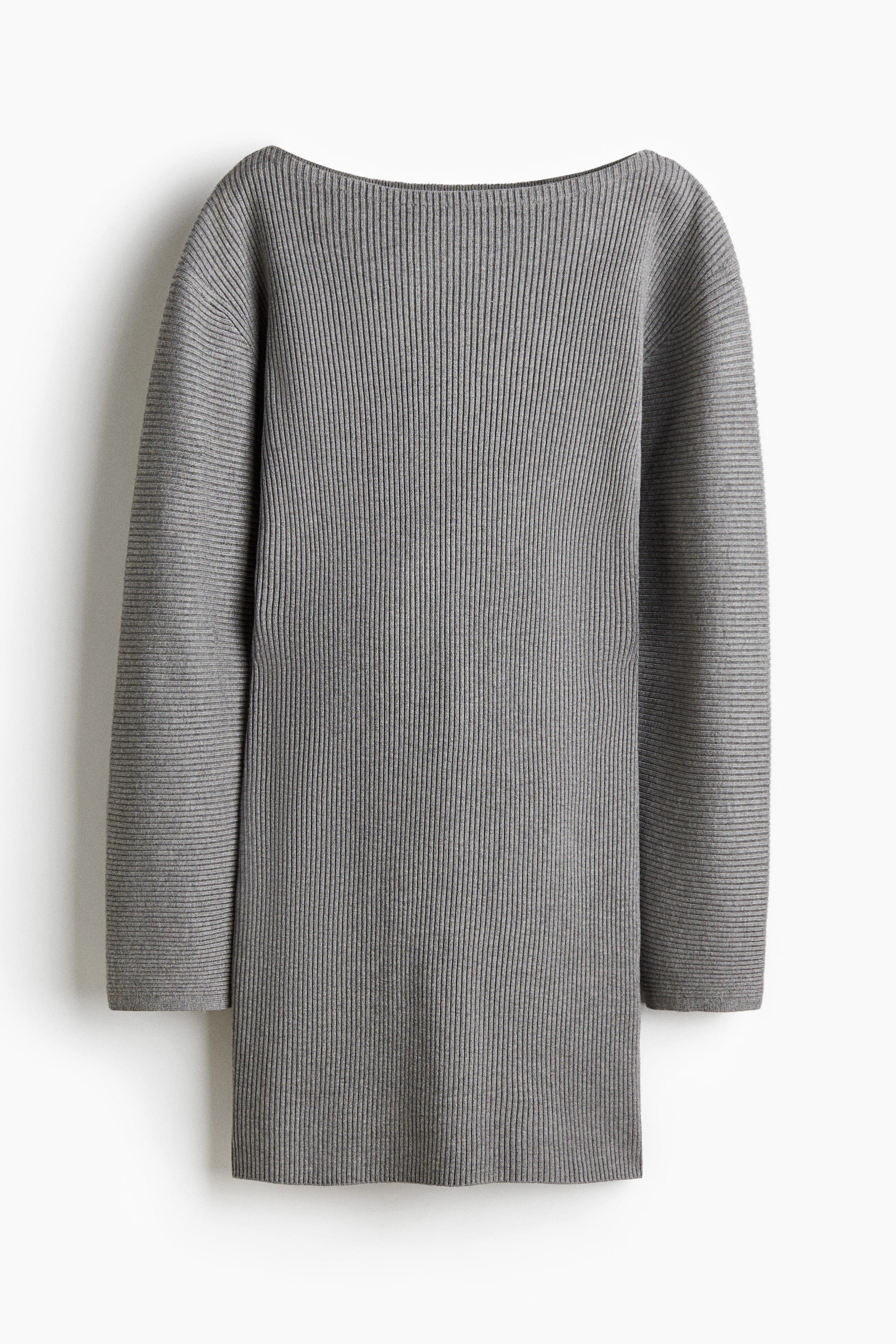 Rib-knit Dress