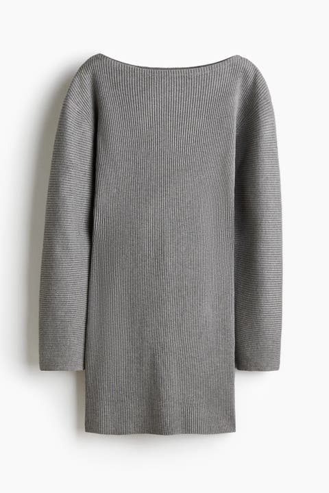Rib-knit Dress