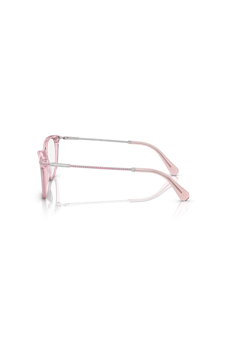 52mm Square optical glasses, Alternate, color, Pink