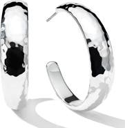 Ippolita Classico Hammered Hoop Earrings