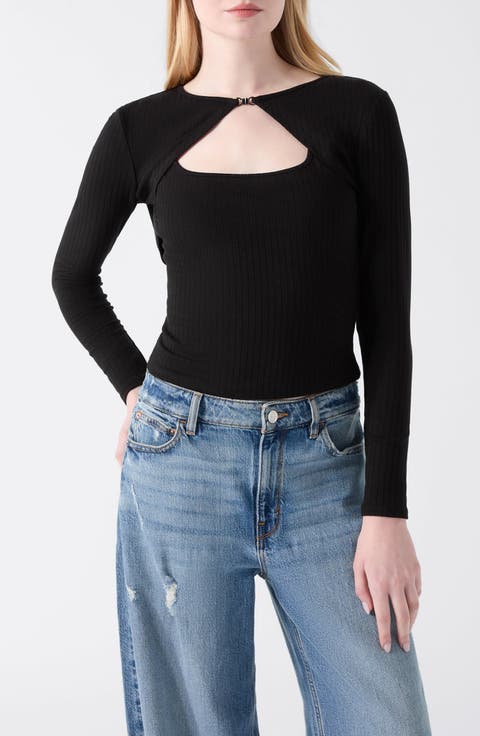 Wren Cutout Rib Tank & Shrug