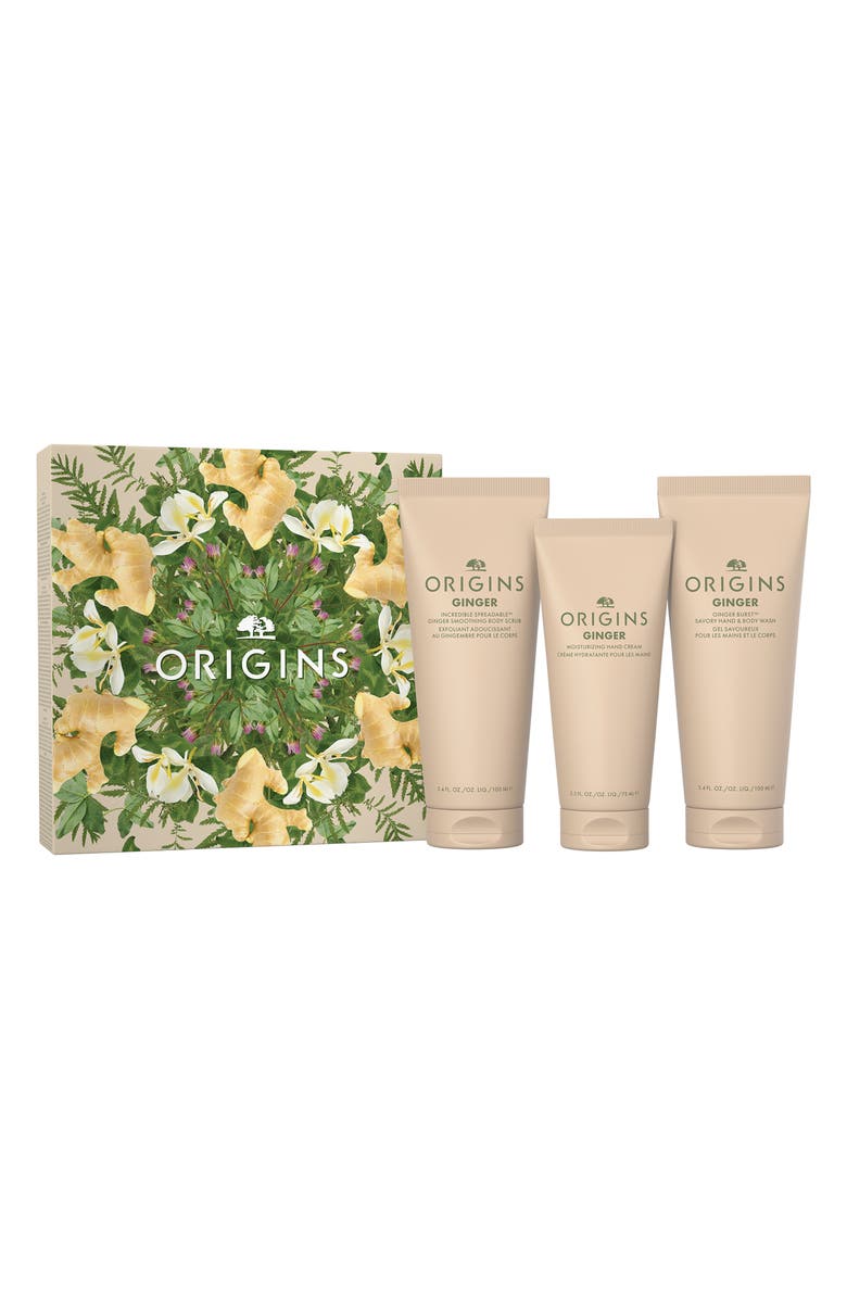 Origins Ginger Body Care 3-Piece Set $54 Value, Main, color, 
