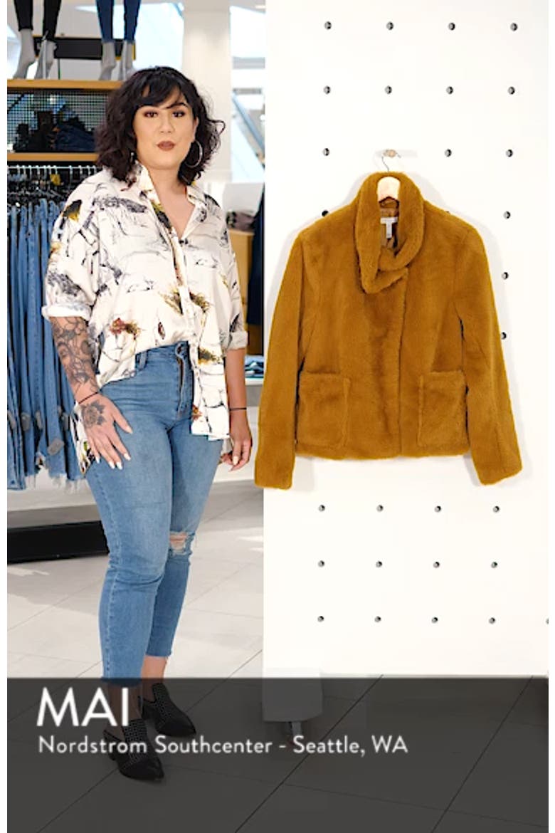 Fur-Fect Faux Fur Jacket video