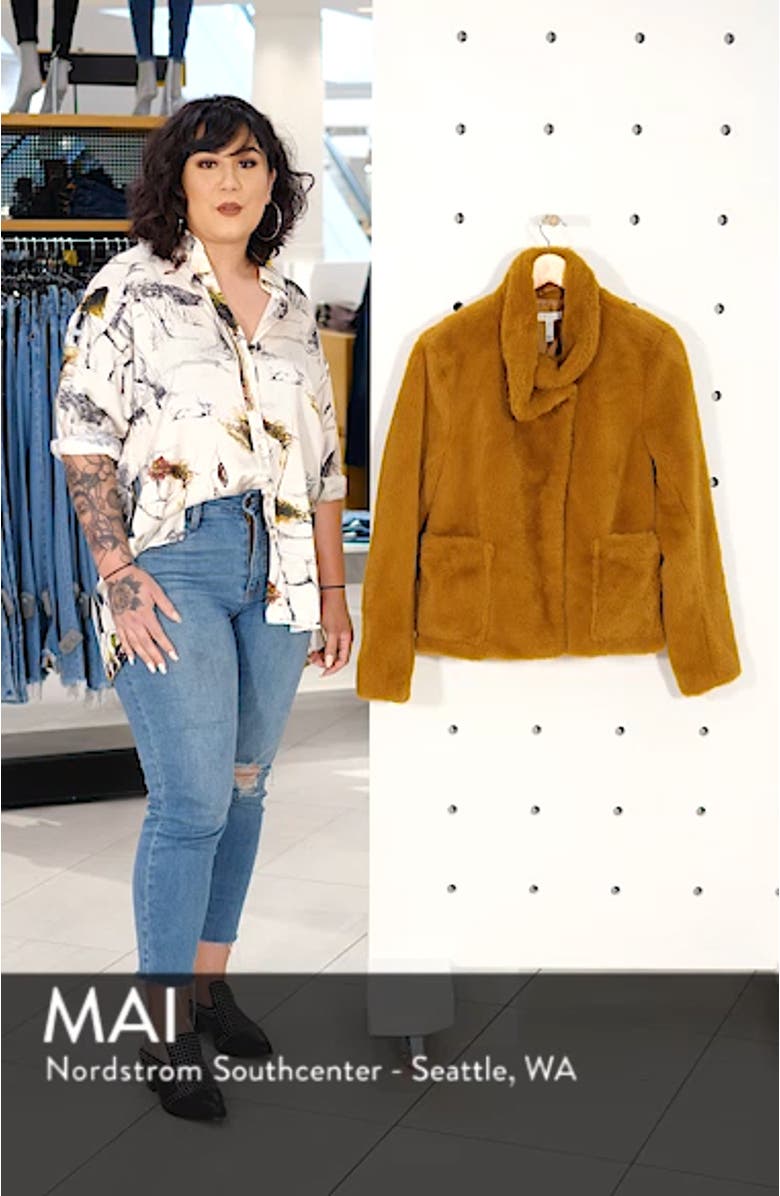 Fur-Fect Faux Fur Jacket, sales video thumbnail