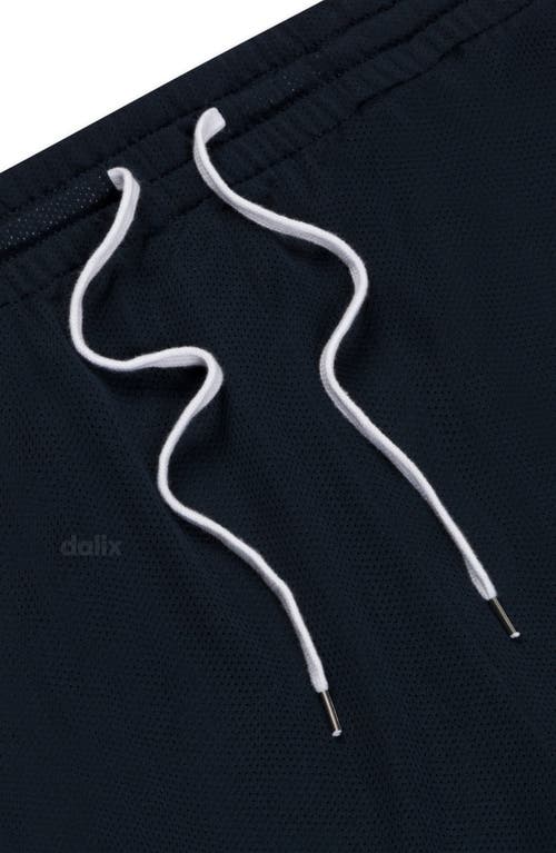Dalix Mens Ghost Midweight Court Short In Blue