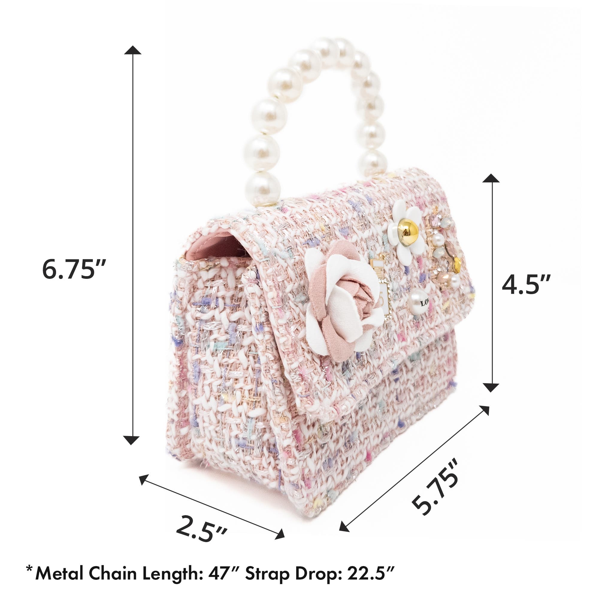 Puttisu Handbag - Petite Bloom, Alternate, color, Pastel Dream