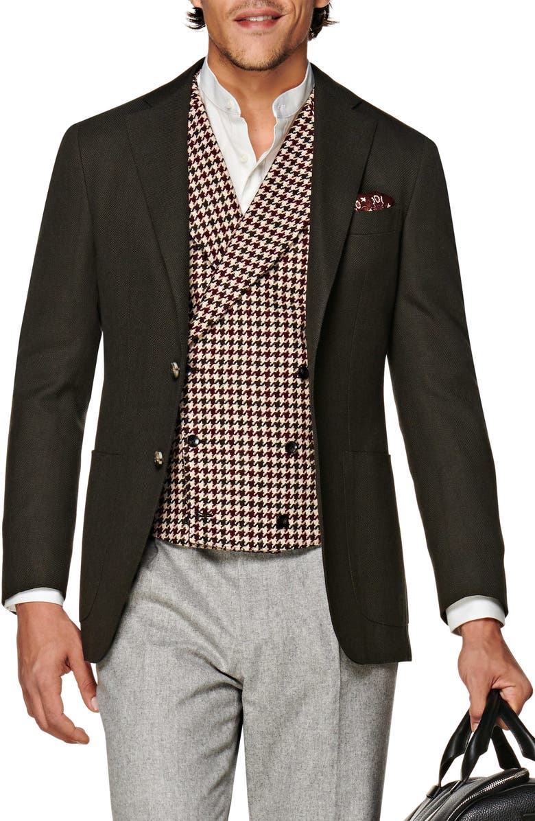 Suitsupply Havana Slim Fit Solid Wool Sport Coat, Main, color, 
