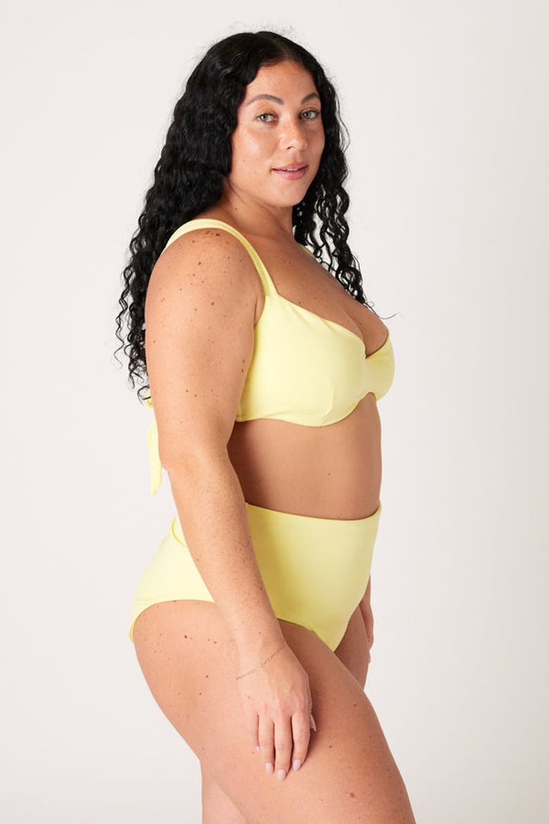 The Sweetheart Underwire Top, Alternate, color, Butter Yellow