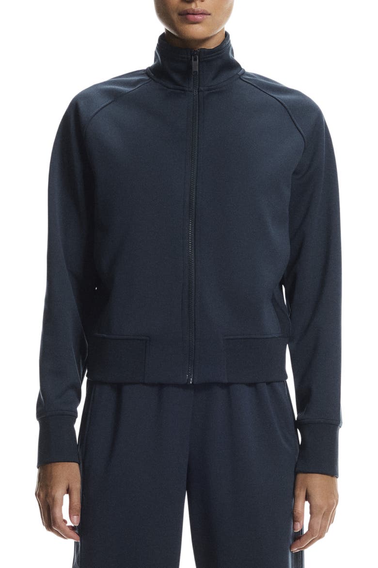 Courtside Full Zip Jacket, Main, color, MIDNIGHT