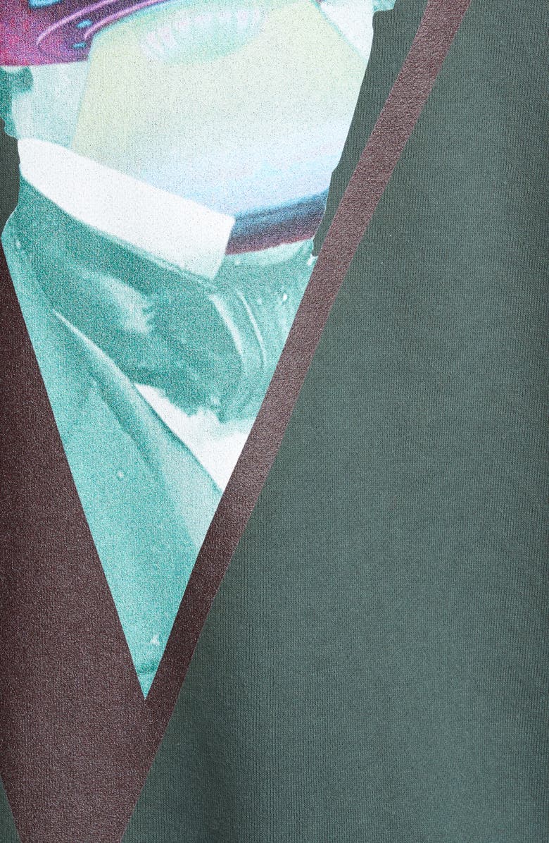 Undercover x Valentino V-Face UFO Print Hoodie, Alternate, color,