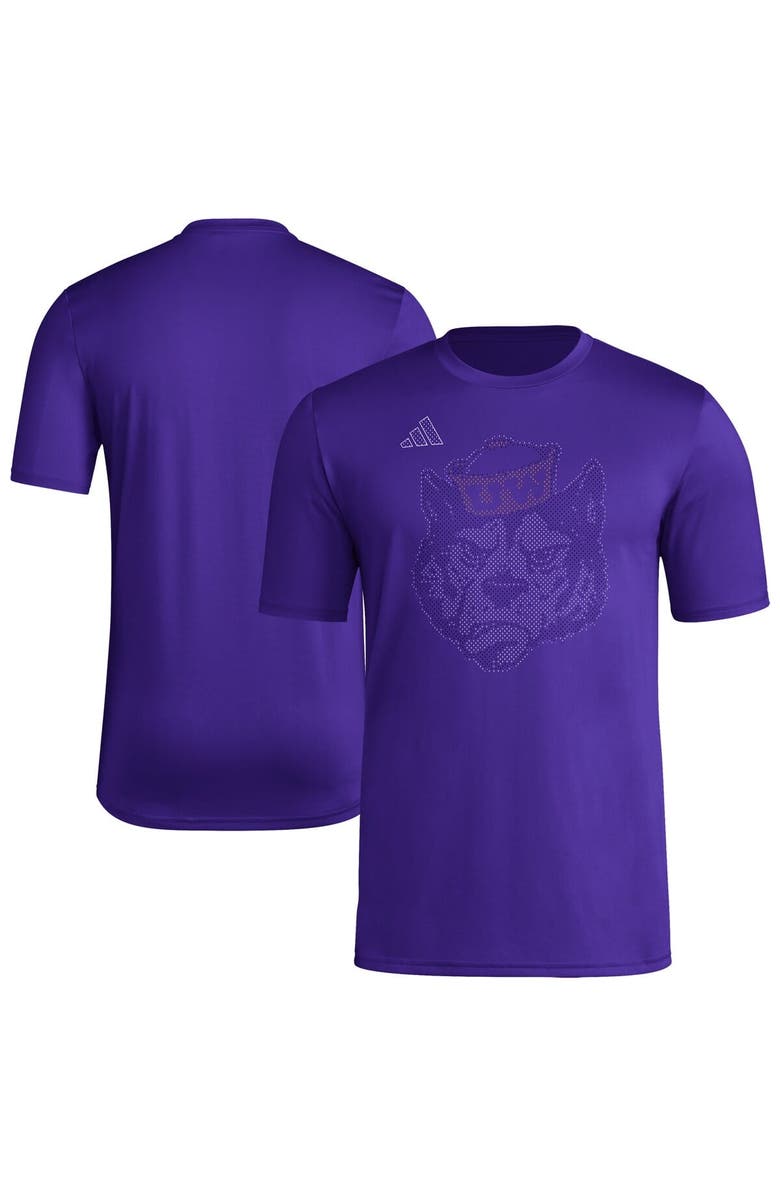 adidas Men's adidas  Purple Washington Huskies Locker Local Impression T-Shirt, Alternate, color, 