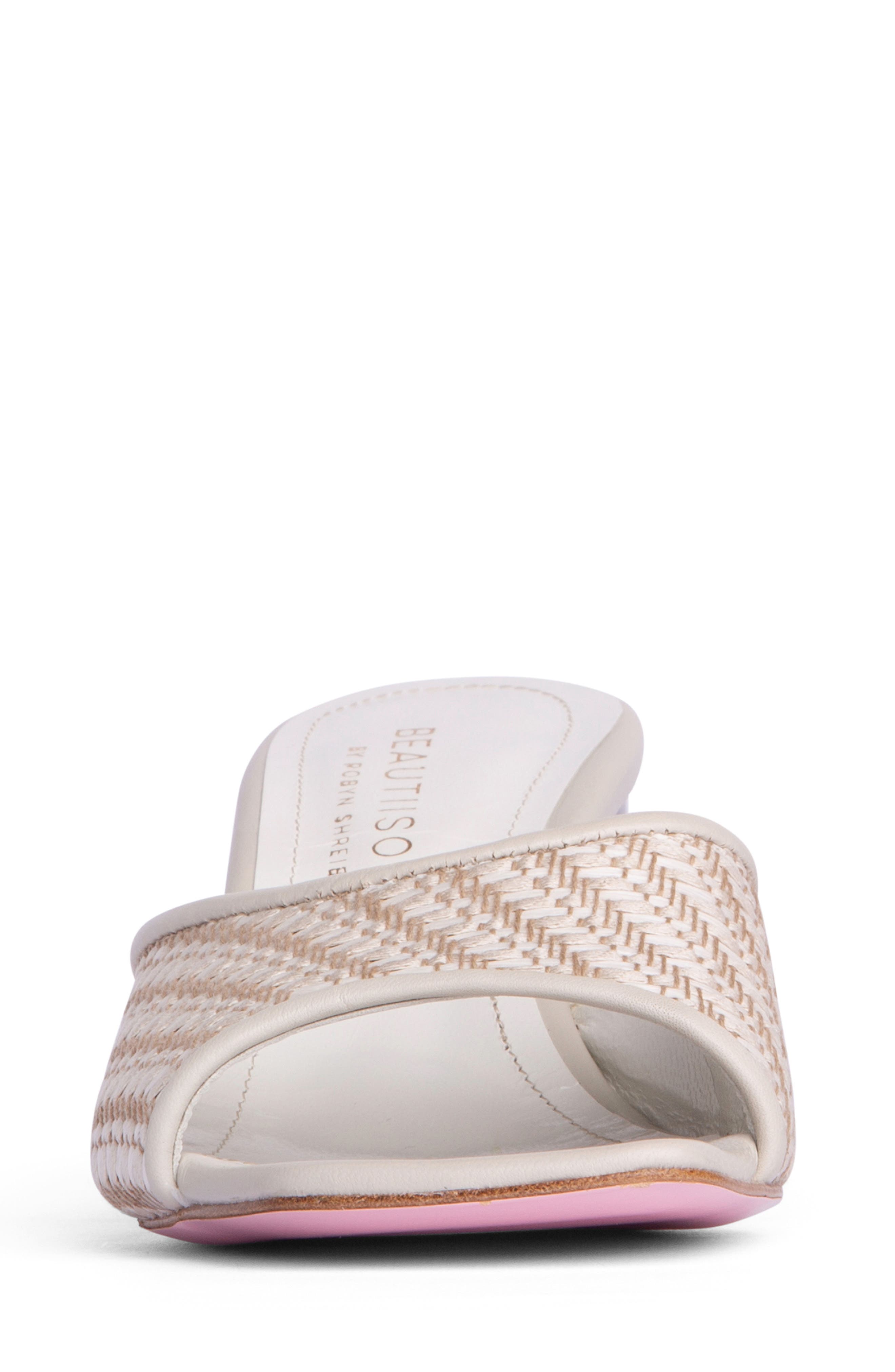 BEAUTIISOLES Dulcia Block Heel Slide Sandal, Alternate, color, 