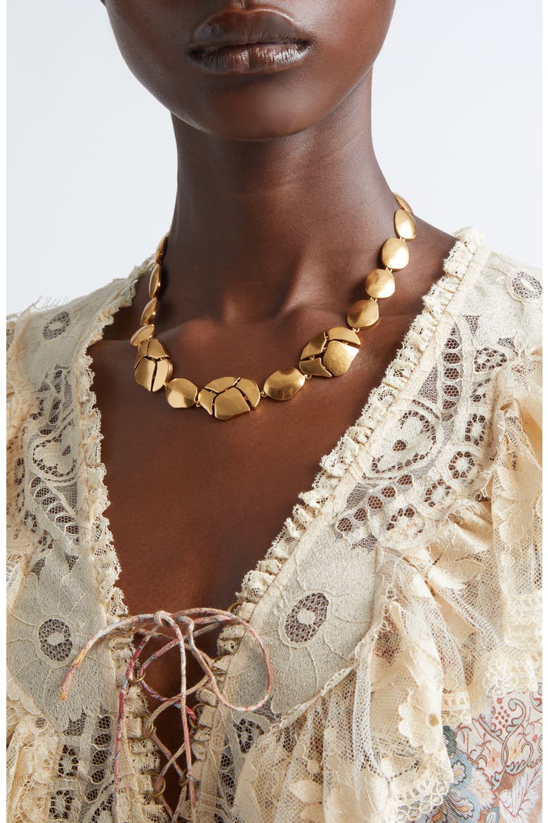 Byron Chain Necklace, Alternate, color, ANTIQUE GOLD ATG