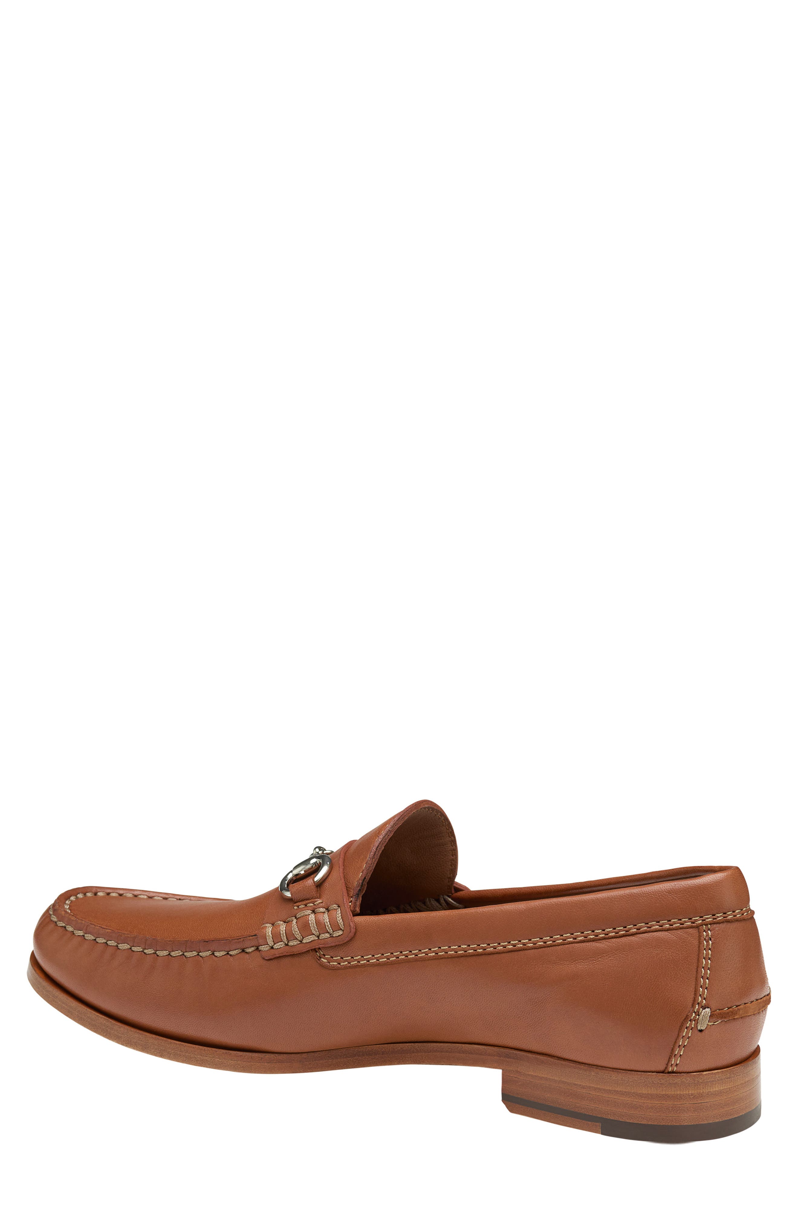 Baldwin Bit Loafer, Alternate, color, COGNAC SHEEPSKIN