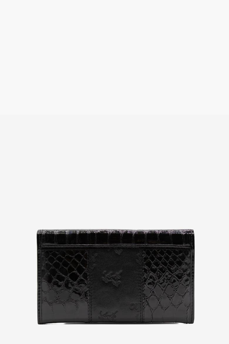 Honor Leather Wallet 225, Alternate, color, Black