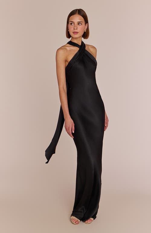 Rewritten Roma Halterneck Dress