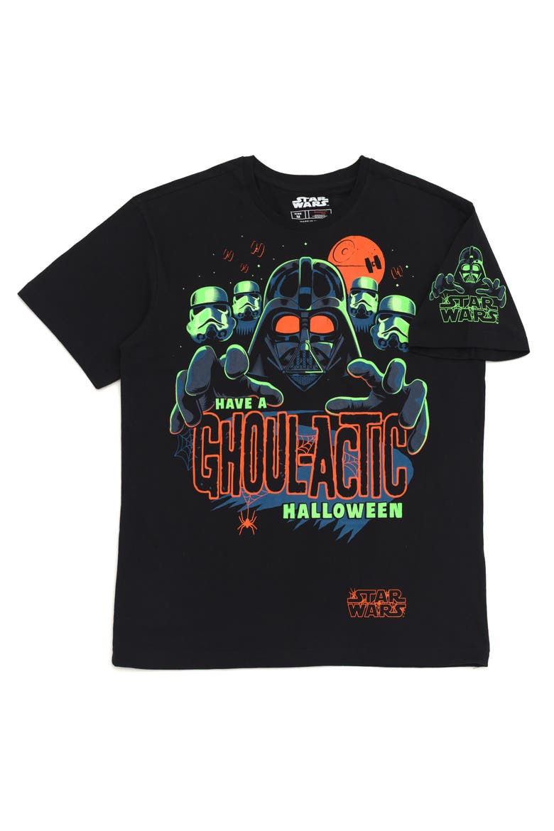Holiday T-Shirt, Alternate, color, Stormtrooper Black