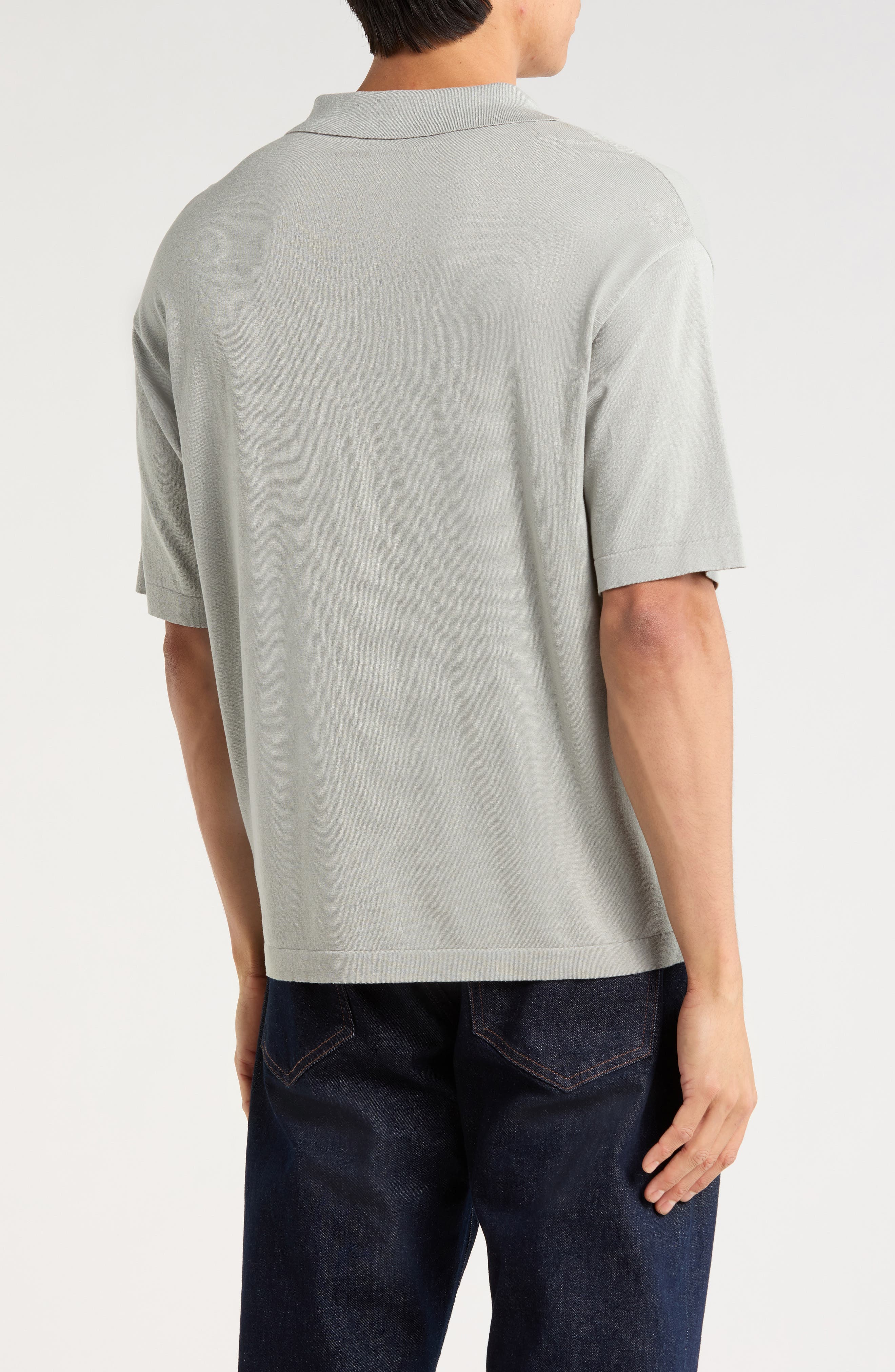 Silk & Cotton Polo - image 4