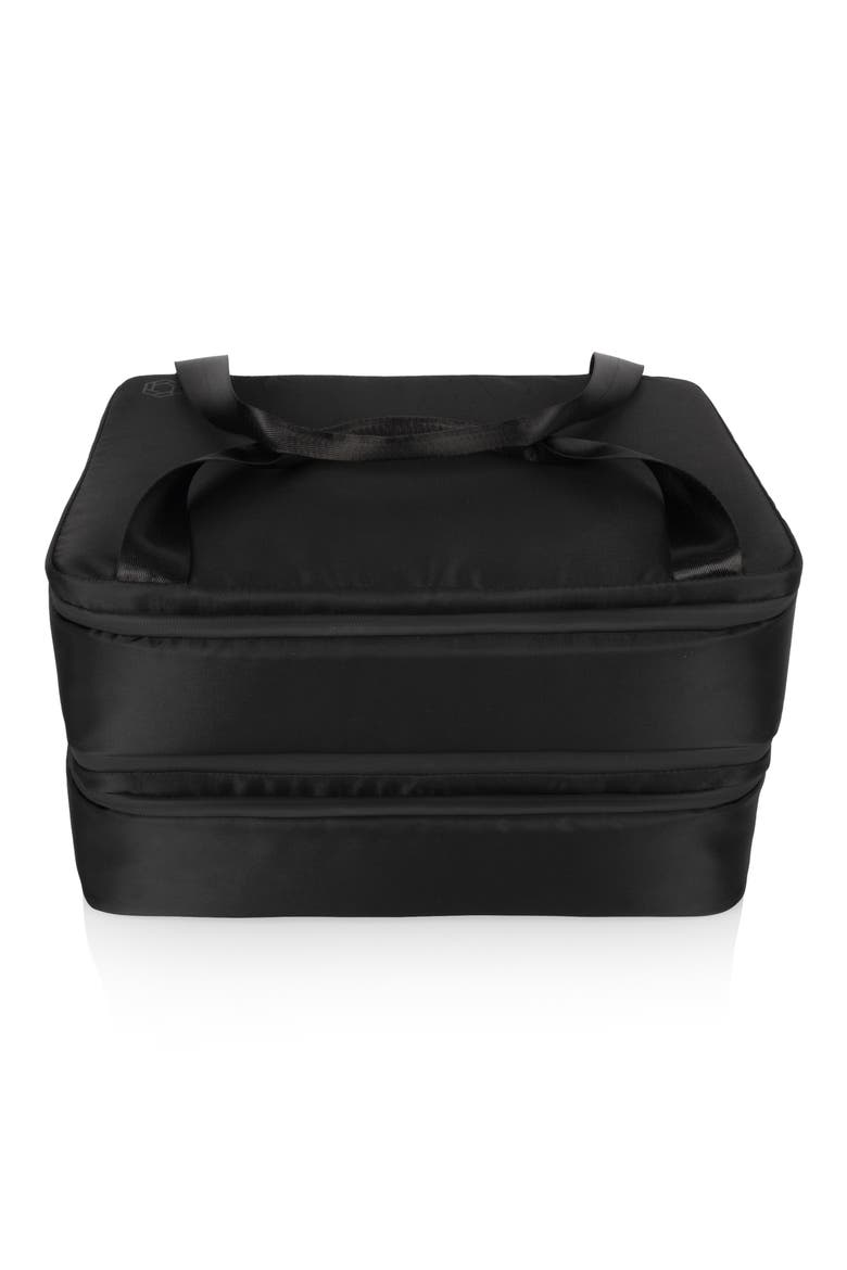 Double Decker Casserole Tote, Main, color, BLACK
