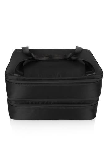 Picnic Time Double Decker Casserole Tote In Black