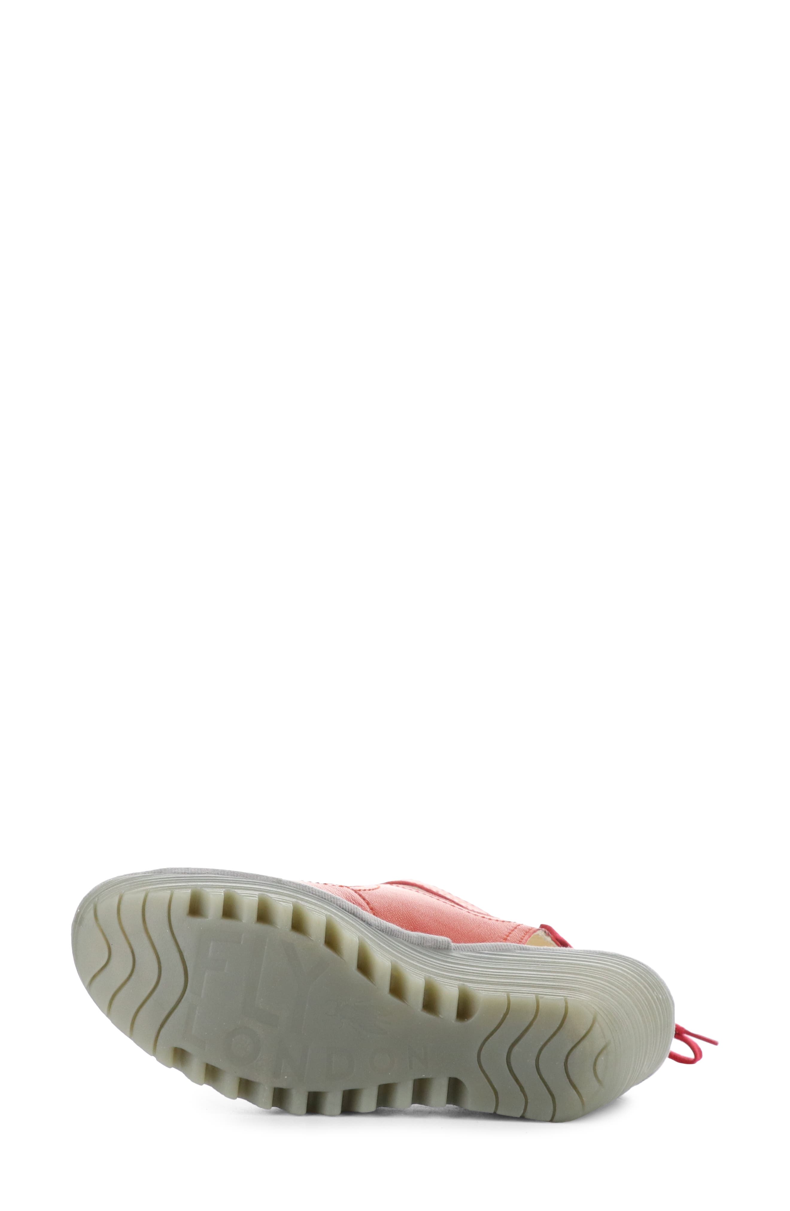 Yulp Platform Wedge Sandal, Alternate, color, DEVIL RED