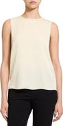 Theory Sleeveless Silk Blouse