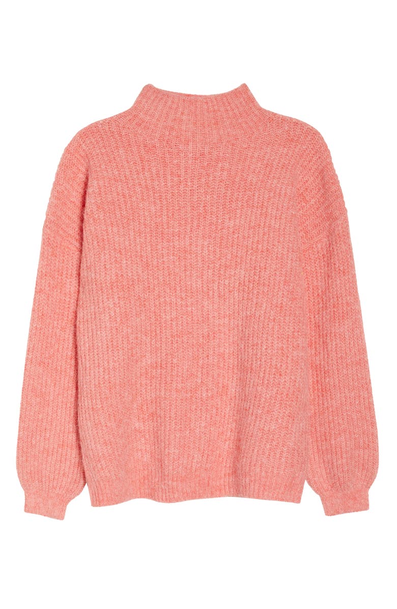 ASOS DESIGN Mock Neck Oversize Sweater, Main, color,