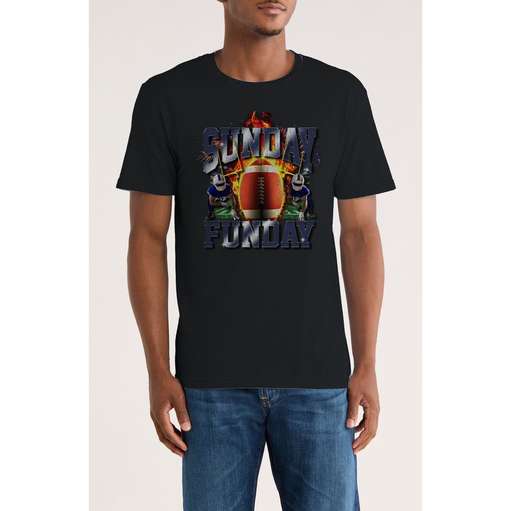 Monster Digital Sunday Funday Graphic T-shirt In Black