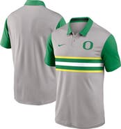 Nike Men's Nike Gray/Green Oregon Ducks Vapor Dri-FIT Polo