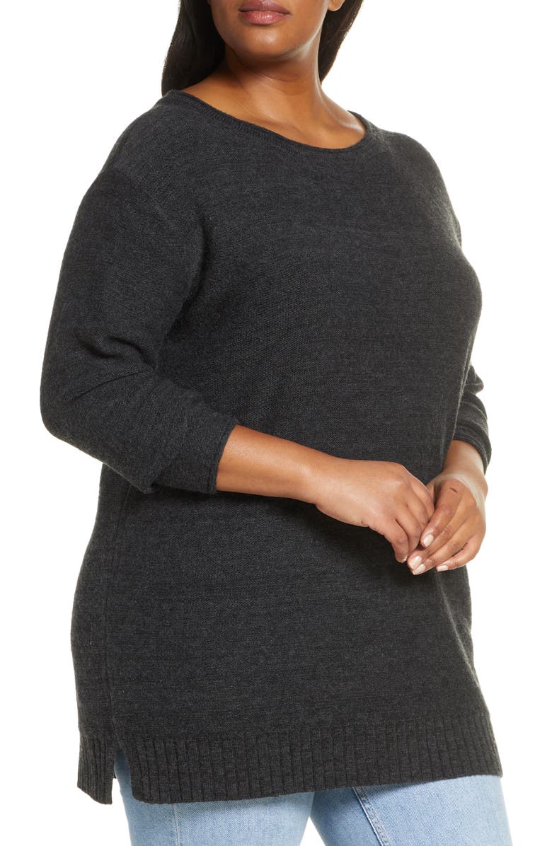 Caslon<sup>®</sup> Tunic Sweater, Alternate, color,