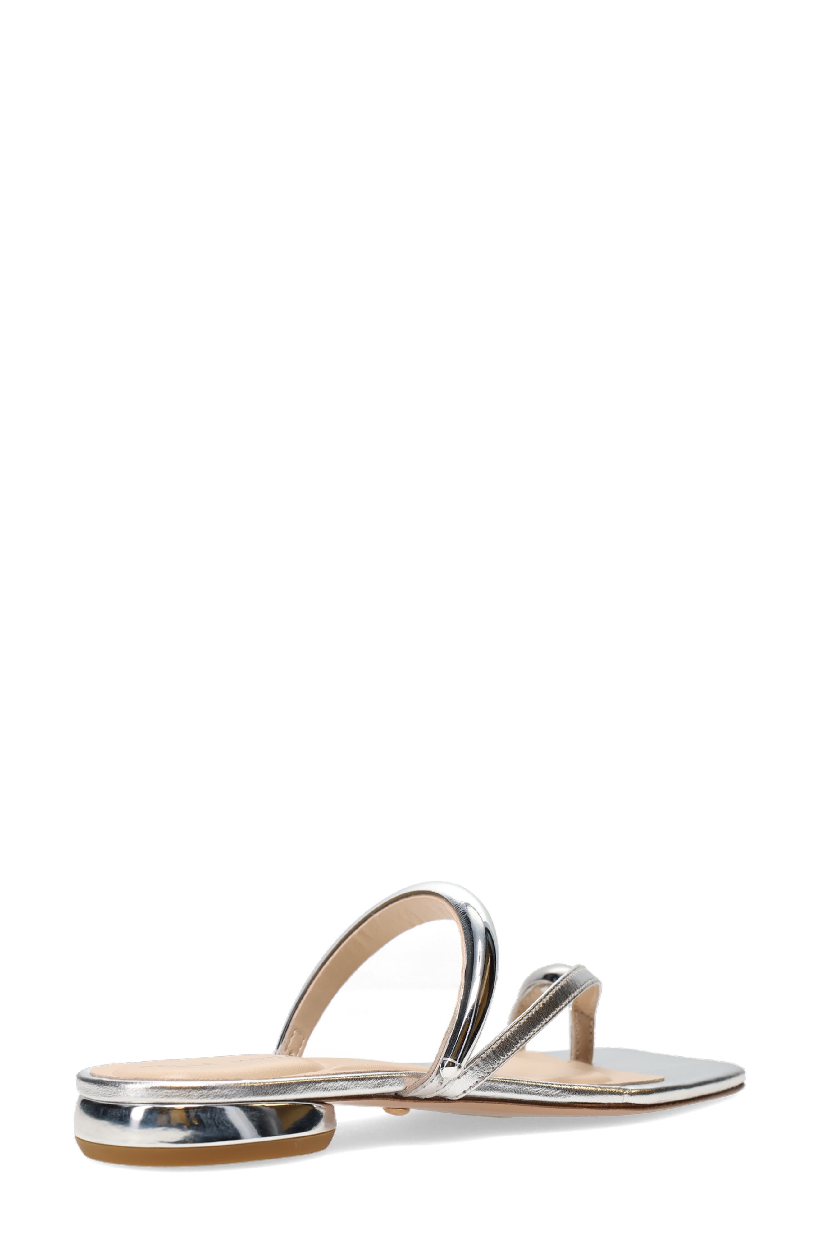 Pelle Moda Ondra Slide Sandal, Alternate, color, Silver