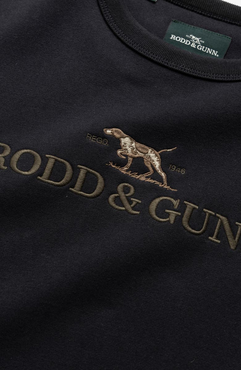 Rodd & Gunn Logo Embroidered Crewneck Sweatshirt, Alternate, color, 