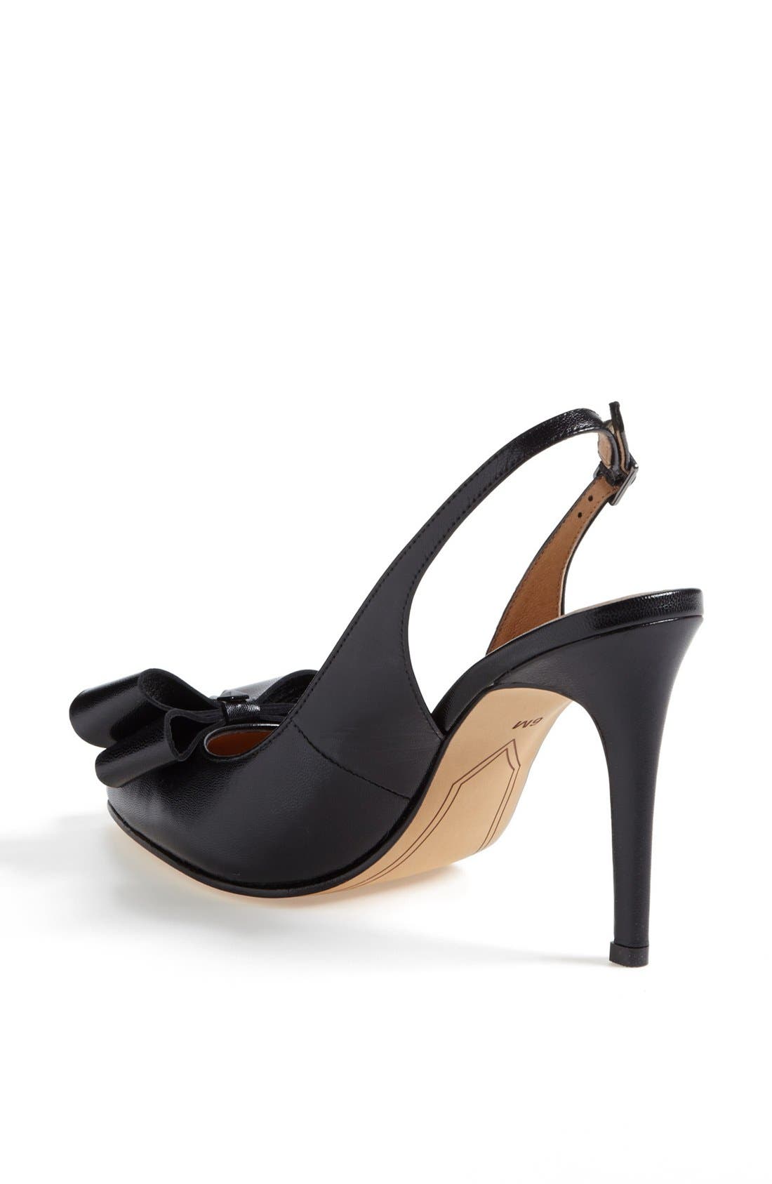 Halogen<sup>®</sup> 'Lila' Studded Bow Pointy Toe Pump, Alternate, color, 