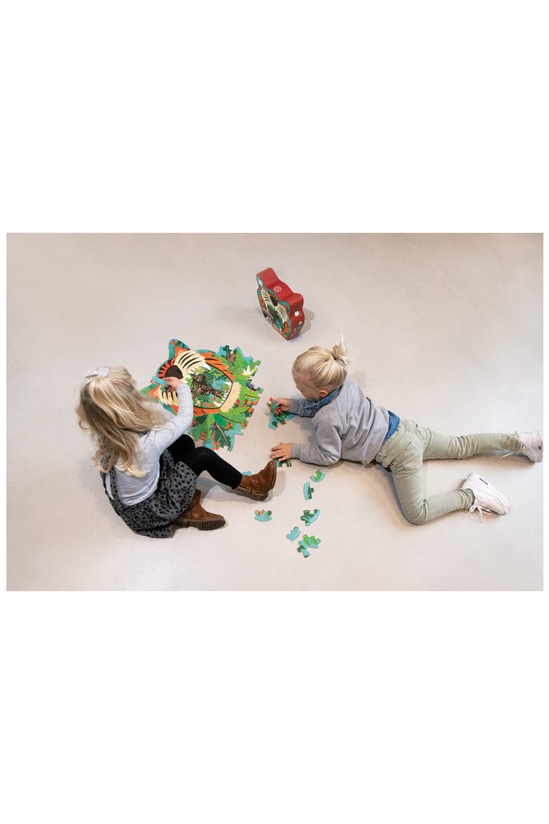 Contour Tiger 58-Piece Puzzle, Alternate, color, NO COLOR